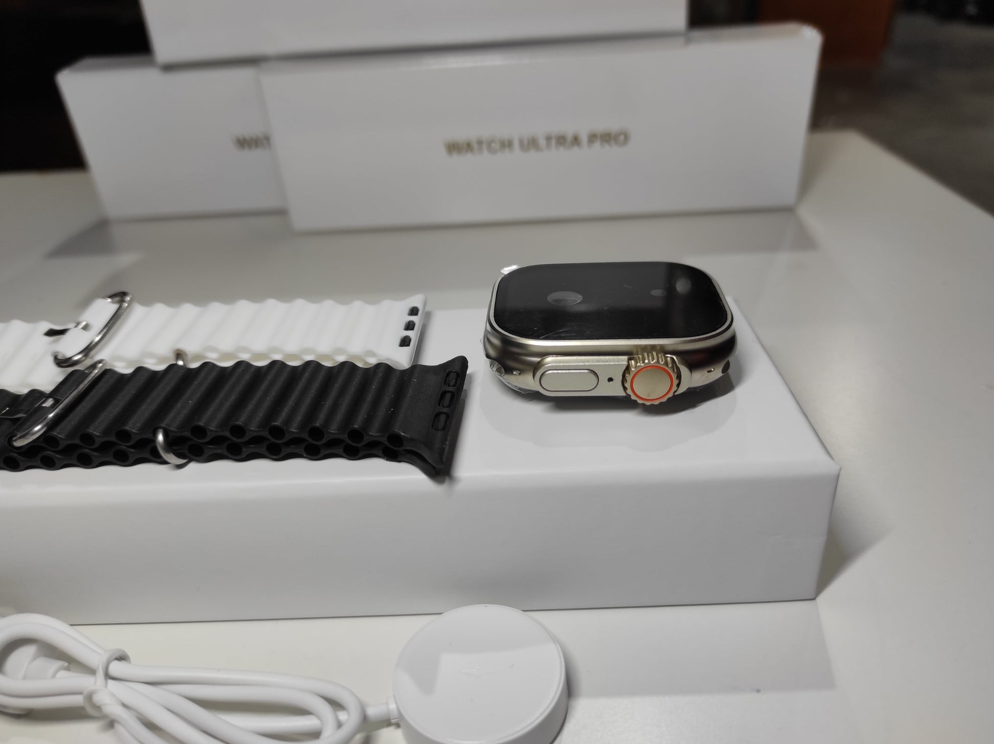 Smartwatch Ultra Pro con 2 correas ( negro + blanco ) - additional image 12